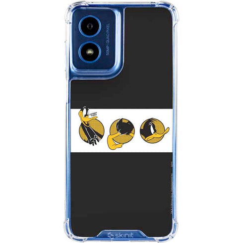 Looney Tunes Daffy Duck Three Circles Moto G 5G (2024) Clear Case